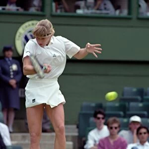 Wimbledon Tennis. Zina Garrison v. Steffi Graf. July 1991 91-4197-170