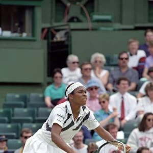 Wimbledon Tennis. Zina Garrison v. Steffi Graf. July 1991 91-4197-173