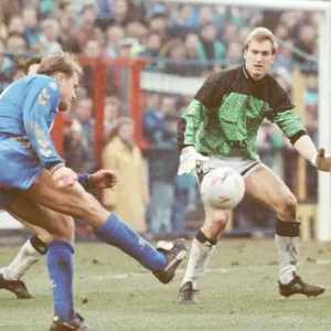 Wimbledon verses Tottenham Hotspur at Plough Lane, home of Wimbledon Football Club Wimbledon verses Tottenham Hotspur at Plough Lane, home of Wimbledon Football Club