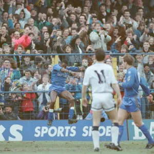 Wimbledon verses Tottenham Hotspur at Plough Lane, home of Wimbledon Football Club Wimbledon verses Tottenham Hotspur at Plough Lane, home of Wimbledon Football Club