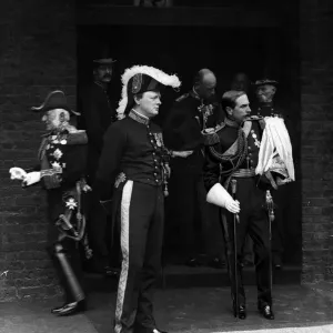 Winston Churchill en el uniforme de Consejero Privado (vestido de levée) Londres Circa 1907. Winston Churchill en el uniforme de Consejero Privado (vestido de levée) Londres Circa 1907.