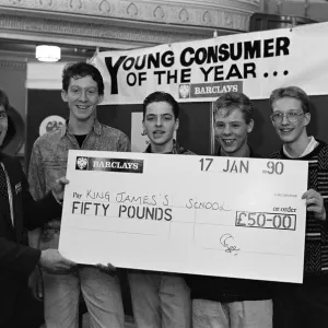 These winners of the Kirklees Young Consumer of the Year quiz at Huddersfield Town Hall These winners of the Kirklees Young Consumer of the Year quiz at Huddersfield Town Hall