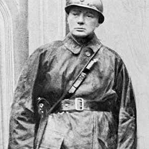 Winston Churchill 1916 in Army uniform