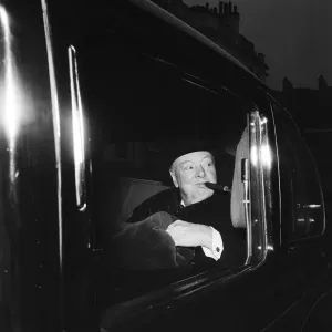Winston Churchill 85th Birthday Celebrations Print Winston Churchill 85th Birthday Celebrations Print