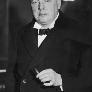 Winston Churchill Print - May 1933 Winston Churchill Print - May 1933