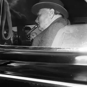 Winston Churchill Returns to England Print, 4th July 1963 Winston Churchill Returns to England Print, 4th July 1963