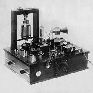 Wireless Telephone Transmitter April 1919 Transmitter