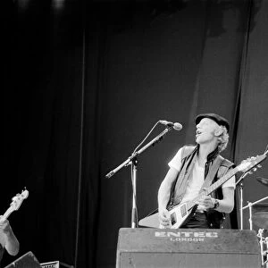 Wishbone Ash perform at The Reading Festival, 1981. The event took place at Little