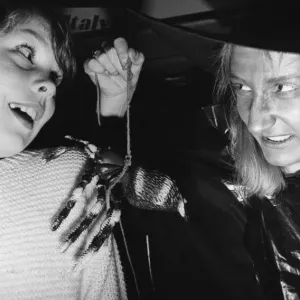 Halloween Surprise at Roseberry Library Print 1987