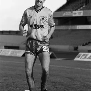 Wolverhampton Wanderers F. Cs new signing, Paul Cook, at the Molineux Stadium
