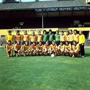 Wolverhampton Wanderers FC August 1975