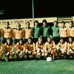 Wolverhampton Wanderers 1975 Team Print Wolverhampton Wanderers 1975 Team Print