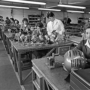 Women on the assembly lone at Berkey Technical Limited, Thetford