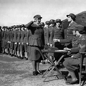 Women of the ATS Pay Parade April 1940