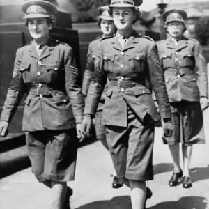 Women of the ATS in North West England Print, 19th May 1942