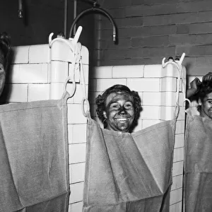 Women Coal screeners with soot covering their faces at Lyme Pit in Lancashire coming off