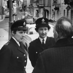 Women Police Officers, Pembrokeshire, West Wales, 18th April 1967 Women Police Officers, Pembrokeshire, West Wales, 18th April 1967