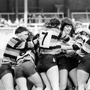 Womens Rugby Wasps v Richmond. 16th April 1987
