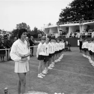 The Womens Singles final of the Dow Chemical Classic Tennis Tournament The Womens Singles final of the Dow Chemical Classic Tennis Tournament