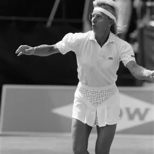 The Womens Singles final of the Dow Classic Tennis Tournament at the Edgbaston The Womens Singles final of the Dow Classic Tennis Tournament at the Edgbaston