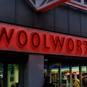 Woolworths Print - Argyle Street Glasgow 1995 Shop Sign
