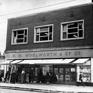 Woolworths September 1955 Woolworths on Paisley Road Toll 1955