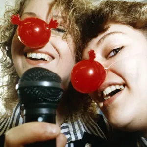 Woolworths Shop Assistants in Karaoke Session Print Woolworths Shop Assistants in Karaoke Session Print