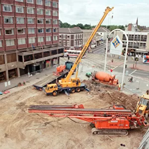 Work is underway on the extension to the Castlegate Shopping Centre which is being