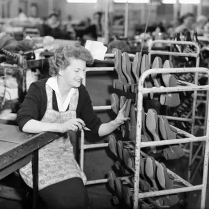 Shoe Trimmer at Mansfield Factory Print