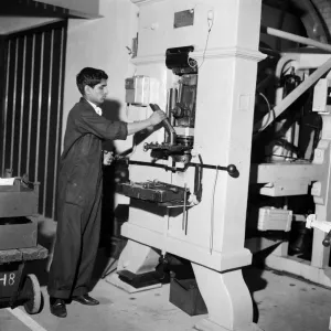 Workers at the Birmingham Mint, Birmingham, West Midlands. October 1967 Workers at the Birmingham Mint, Birmingham, West Midlands. October 1967