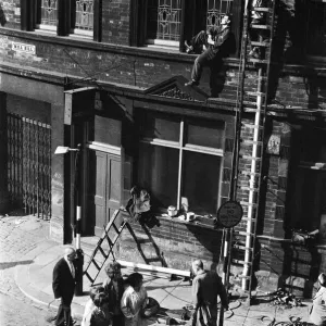 Leeds Street Scene Print, 18th October 1962 Leeds Street Scene Print, 18th October 1962