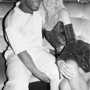 Mike Tyson at Jacqueline's Night Club Print, March 1987