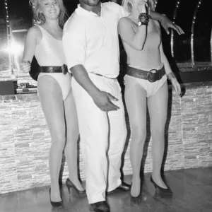 Mike Tyson at Jacqueline's Night Club Print, March 1987 Mike Tyson at Jacqueline's Night Club Print, March 1987