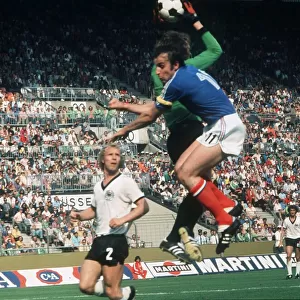 World Cup 1974 Yugoslavia v West Germany football