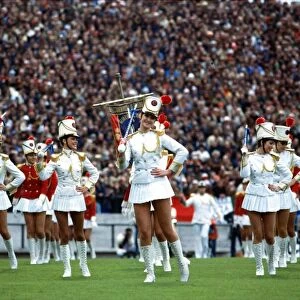 World Cup 1978 Group 1 France 1 Italy 2 Drum majorettes