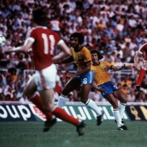 World Cup 1982 Group 6 Brazil 2 Russia 1 Andrei Bal takes