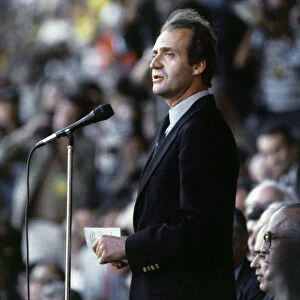 World Cup 1982 King Juan Carlos of Spain A©mirrorpix