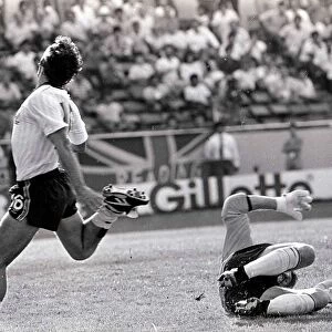 World Cup 1986 Group F England 3 Poland 0 Peter Reid (16
