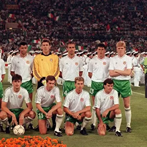 World Cup 1990 Quarter Final Ireland 0 Italy 1 Ireland team
