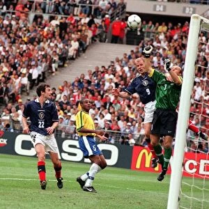 World Cup 1998 Group A Scotland 1 Brazil 2 Gordon Durie (9