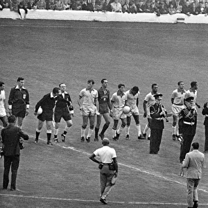 World Cup Brazil versus Bulgaria 12th July 1966 m / c staff photographer Opening
