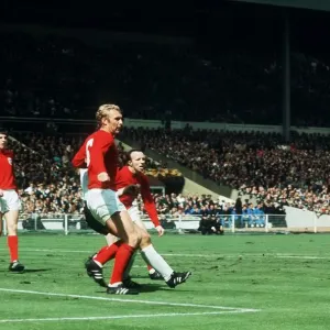 Final de la Copa del Mundo 1966 Inglaterra Alemania Occidental Bobby Moore Martin Peters Nobby Stiles Final de la Copa del Mundo 1966 Inglaterra Alemania Occidental Bobby Moore Martin Peters Nobby Stiles