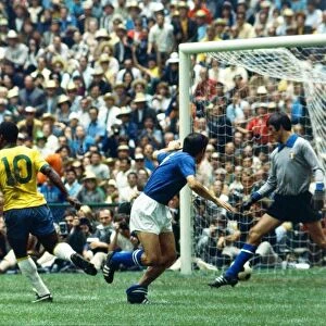 World Cup Final 1970 Brazil 4 Italy 1 Azteca Stadium