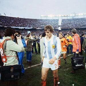 World Cup final 1978 final holland 1 Argentina 3 after extra time