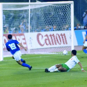 1990 World Cup Quarter Final Italy v Republic of Ireland Print