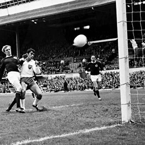 World Cup Football Qualifying 1969 Scotland 8 Cyprus 0 Scotland score at Hampden