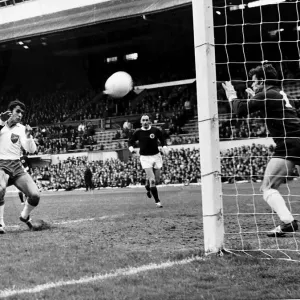 World Cup Football Qualifying 1969 Scotland 8 Cyprus 0 Scotland score at Hampden World Cup Football Qualifying 1969 Scotland 8 Cyprus 0 Scotland score at Hampden