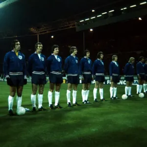 World Cup Qualifier at Wembley Stadium England 1 v Poland 1 The England team World Cup Qualifier at Wembley Stadium England 1 v Poland 1 The England team