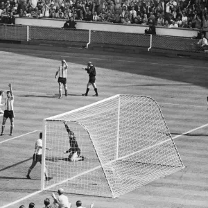World Cup Quarter Final match at Wembley Stadium. England 1 v Argentina 0
