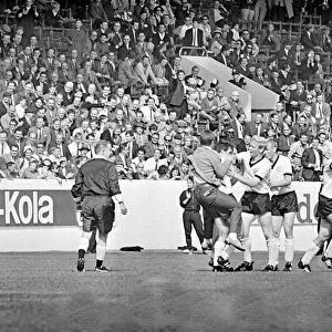 World Cup Quarter Finals West Germany versus Uruguay 24th July 1966 A West